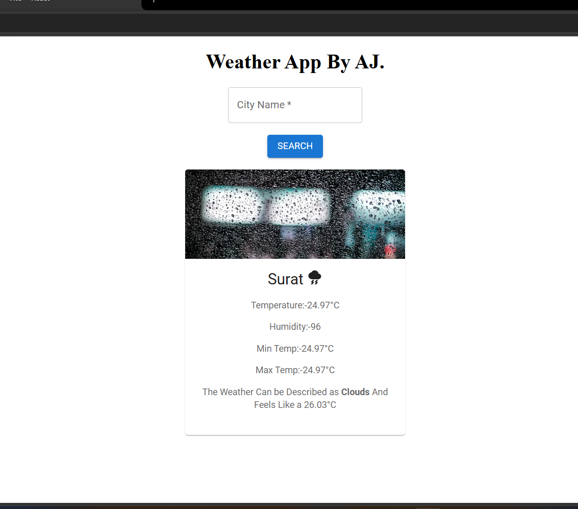Weather System